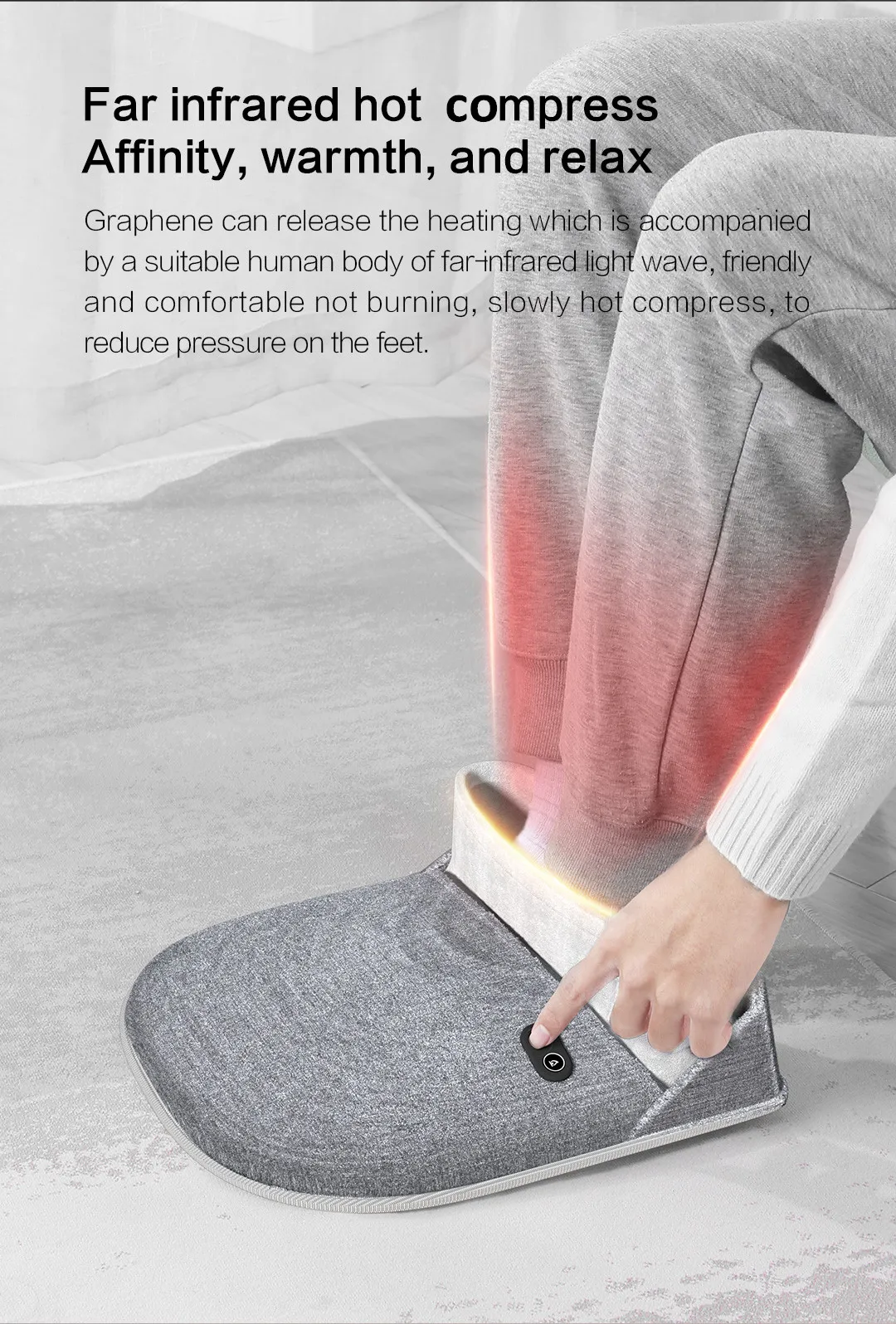 Hot Hightech 5v Graphene Heating Foot Warmer For Feet Heating