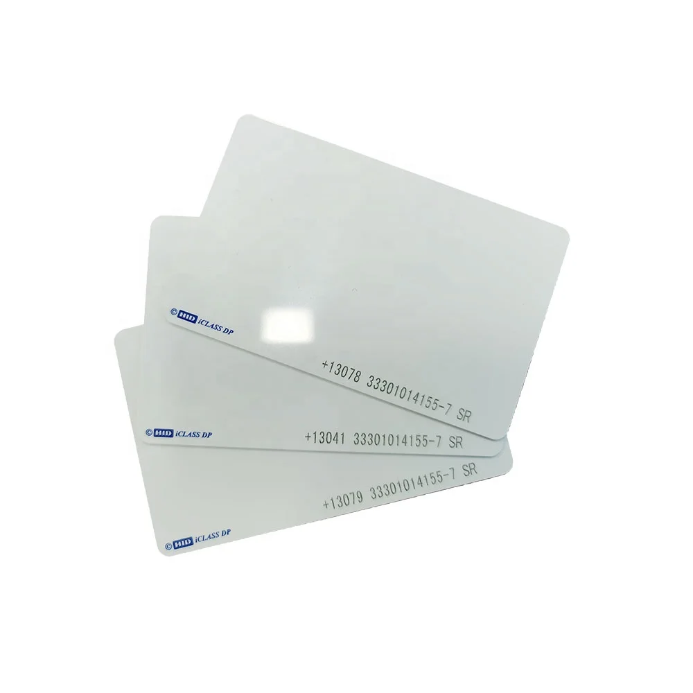 Contactless 13.56mhz H10302 2000pggmn Hid Iclass Dp Dl 2k Smart Card ...