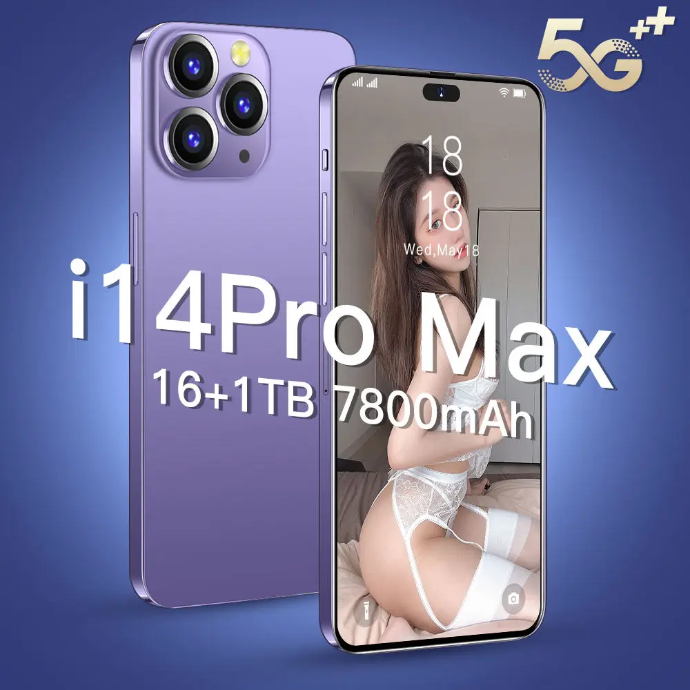 New I14 PRO Max 6.8 Inch 16GB+1tb Android Smart Phone 10 Core 5g Let Phone  Global Edition - China Mobile Phones and Smart Phone price