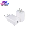 USB-C+USB-A Blanc