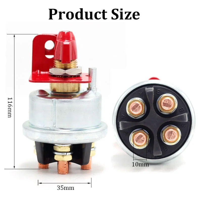 Zjyy004 02-16088 300A 4 Pin High Performance Battery Switch