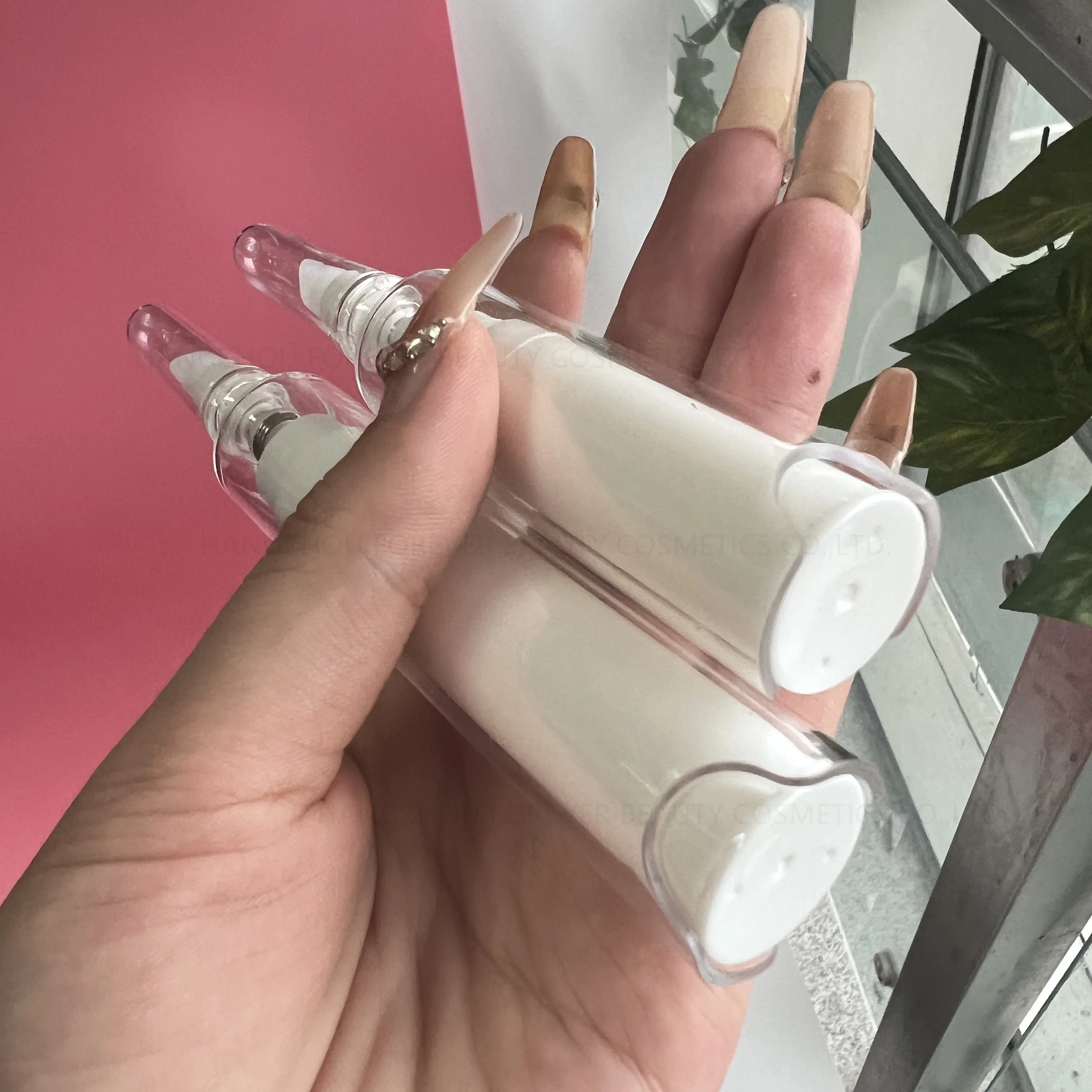 Hyaluronic Acid Syringe Shape Container Intense White Injection Lip Plumper Private Label