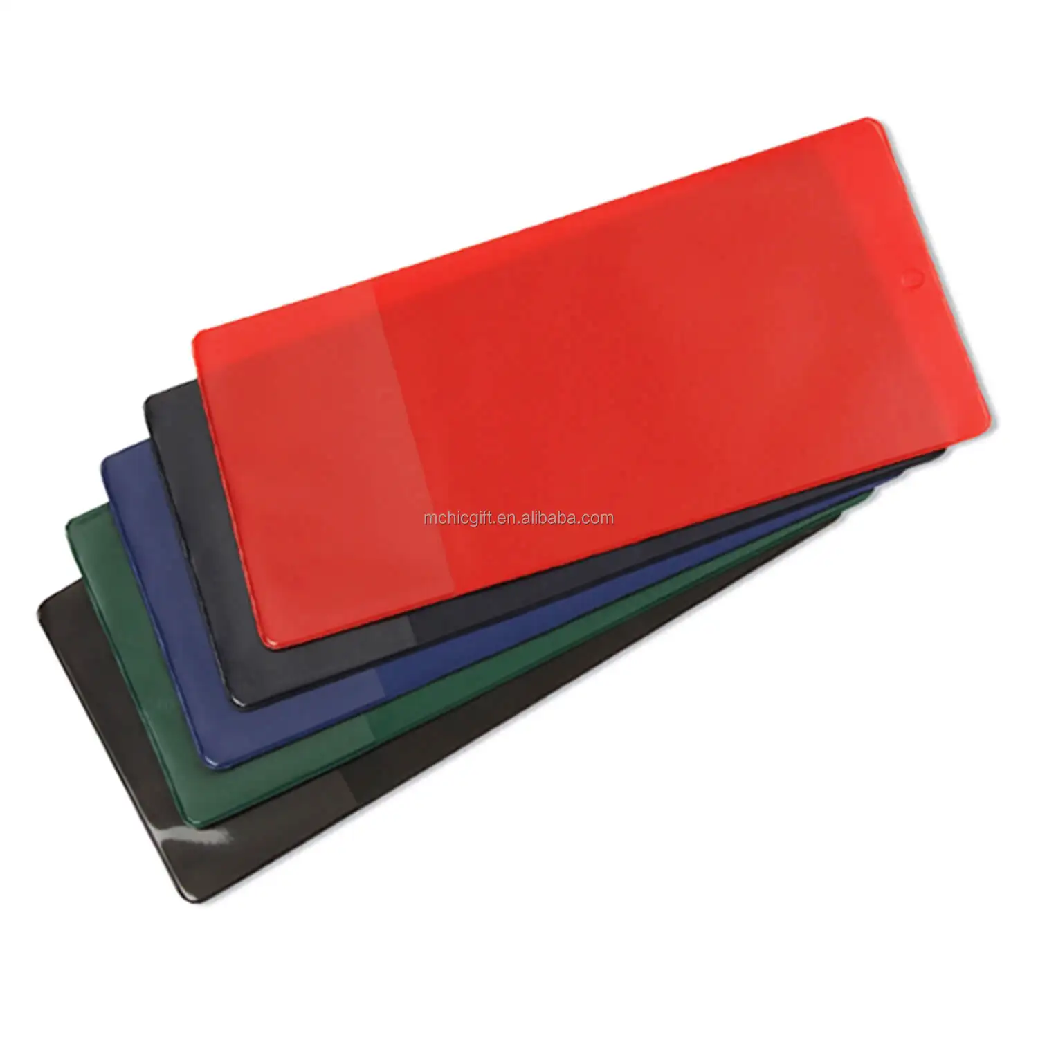 Custom Vinyl Policy Pouch Bag Plastic Lottery Card Sleeve Vinyl Insurance  Ticket Card Holder