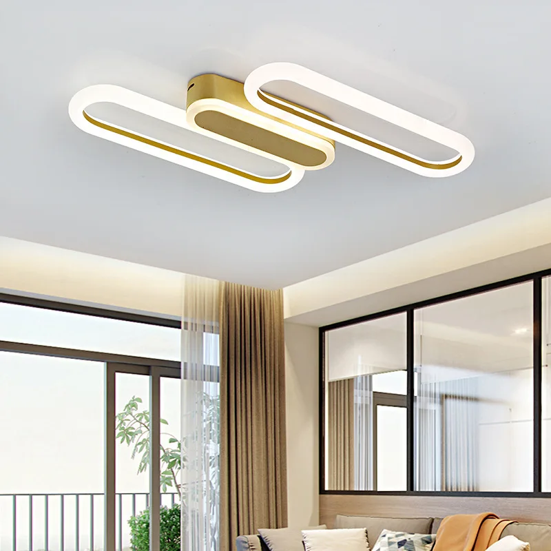 Wholesale price modern bedroom led ceiling lamp creative simple ultra-thin light luxury led ceiling lamp for home
