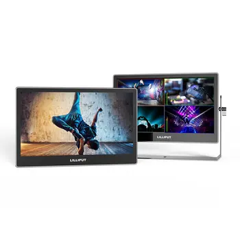 LILLIPUT A13 DCI-P3 13.3 Inch 4K OLED Broadcast Camera Monitor 4 Channel for HDMI 3G-SDI DP Inputs Color Space Monitor for Field
