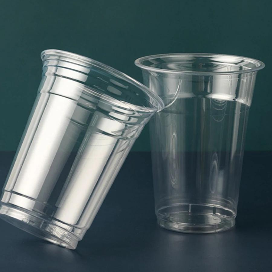 16 oz PET Disposable Plastic Cups - Custom Printed