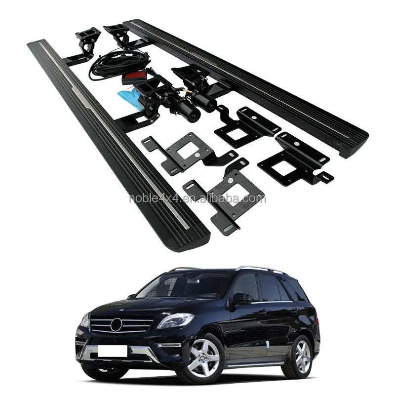 Directe Verkoop van Fabriek Aluminium Niet-glijdend Legelektrolyse Zijkanttrap voor Mercedes Benz ML 2012-2014 Loopplank