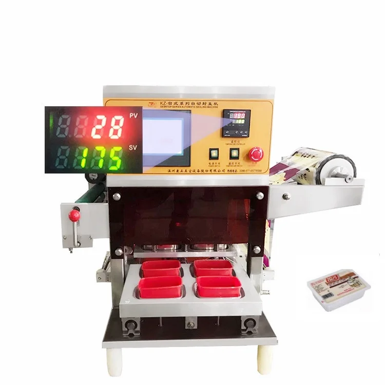 Modified Atmosphere Map Packaging Machine Sandwich Tray Vacuum Nitrogen Packing
