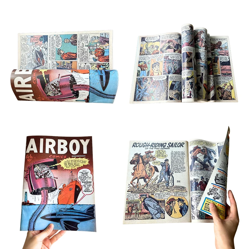 Custom Full Color Hardcover or Softcover Anime Book Manga Comic Children  Reading Books Customize Printing Service