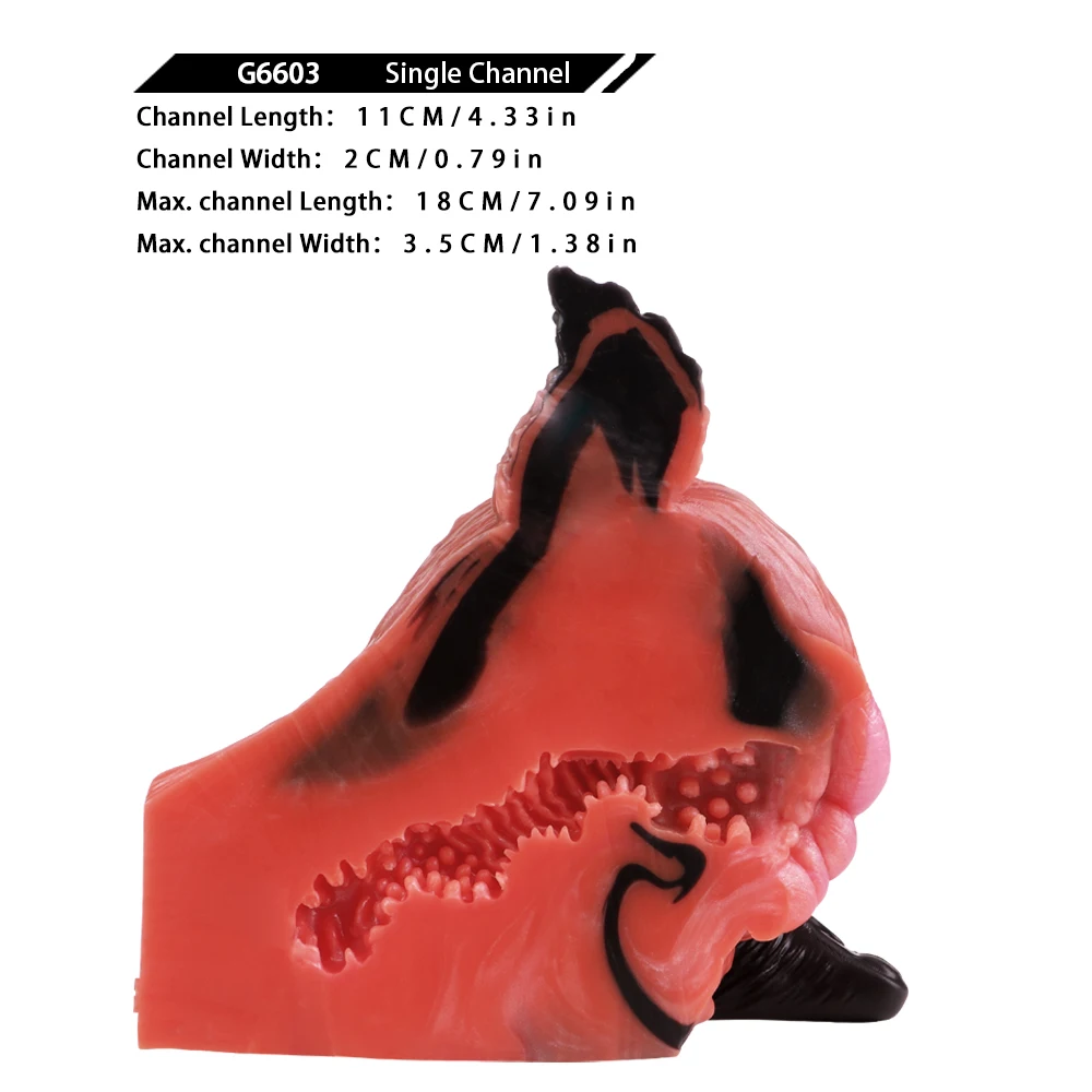 GEEBA Silicone Half Doll Animal Buttock Male Masturbator - Waterproof  Pocket Pussy for Adult Male Pleasure Toys