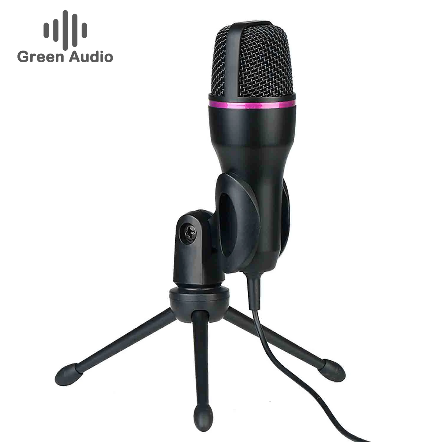 GAM-ME4 Private Model USB Condenser Microphone Kit with RGB Light Computer Recording Live Broadcast Karaoke Noise Reduction