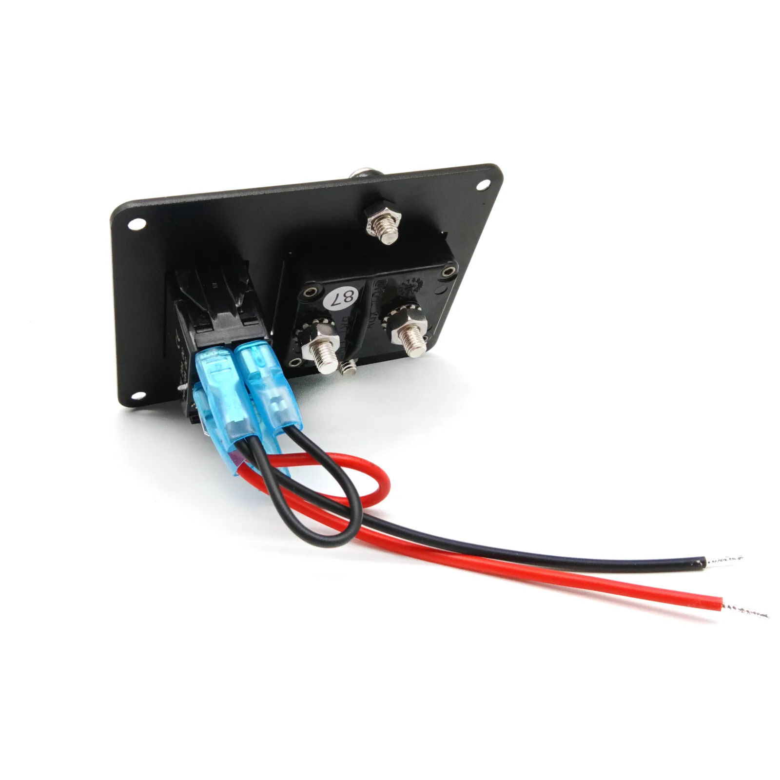 12V Red LED Rocker Switch Panel - Waterproof, 20A Circuit Breaker For Car & Boat 9 thumbnail image