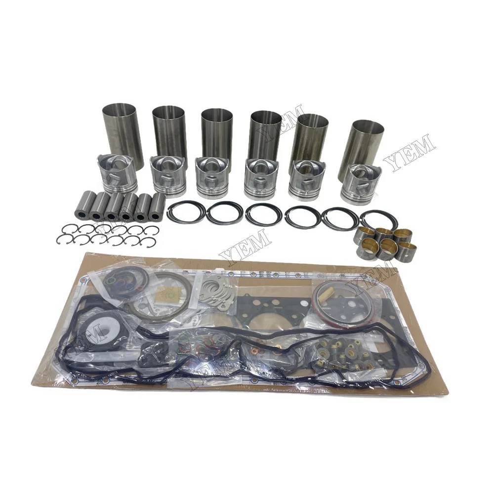 6D107 Overhaul Kit With Gasket Set Fits for Komatsu Universal Engine Parts 3