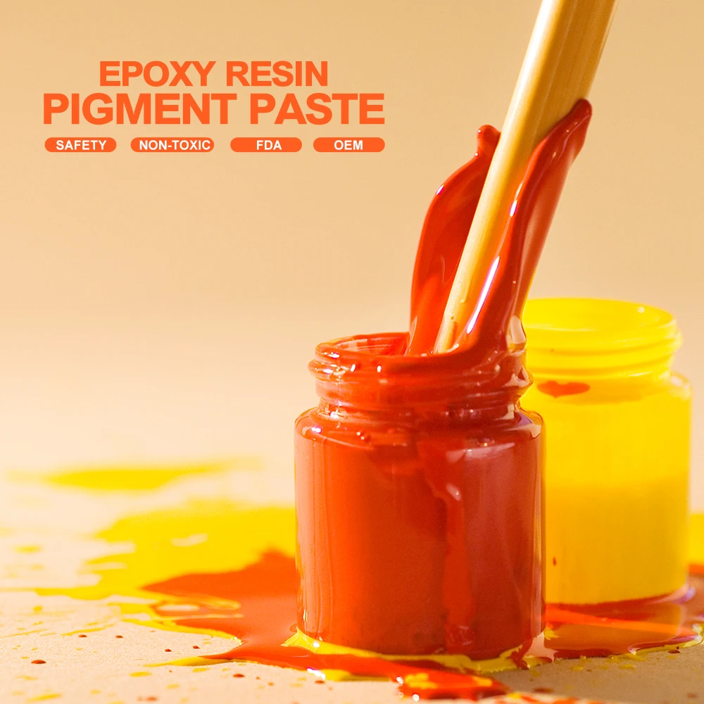 Cnmi 24 Pigment Pastes For Epoxy Resin Jars Set Thick Pigment Paste
