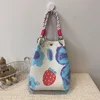 Sac à main fleur fraise
