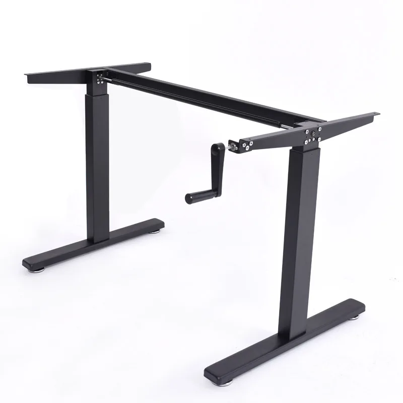 Manual Lift Table Height Adjustable Electric Standing Desk Leg