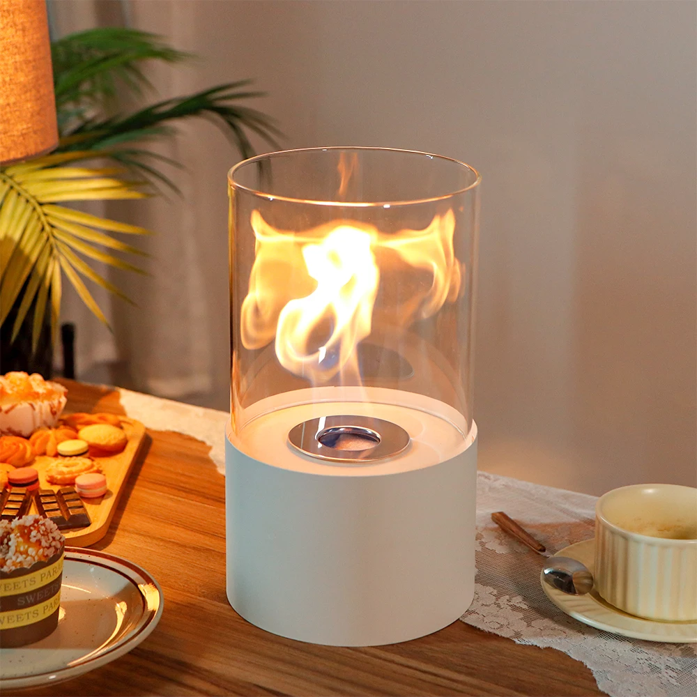 US DE Freeshipping Hot Selling Ethanol Fireplace Round Metal Base Tabletop Alcohol Heater For Indoor Outdoor_voghion.com