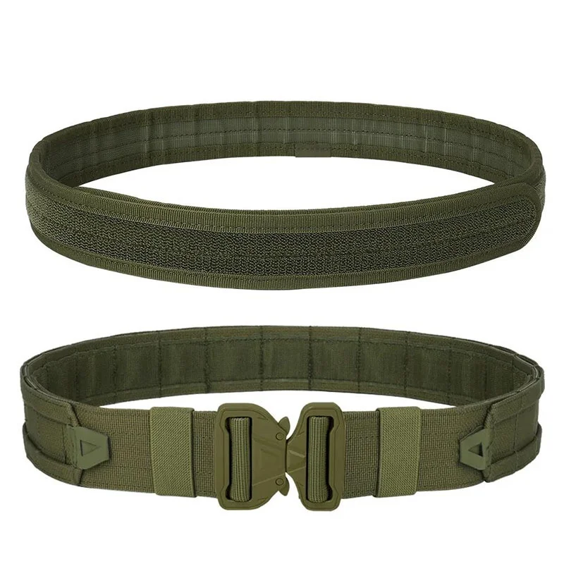 High Quality Adjustable Mountaineering Multifunctional Tactical Waist Bag Quick-release Buckle Camouflage Belt With Pouches