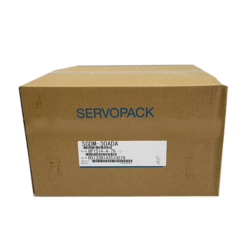 New Original SGDM-30ADA Yaskawa SGDM series servo driver, compatible with servo motors to achieve precise position, speed and torque control for industrial automation motion systems.