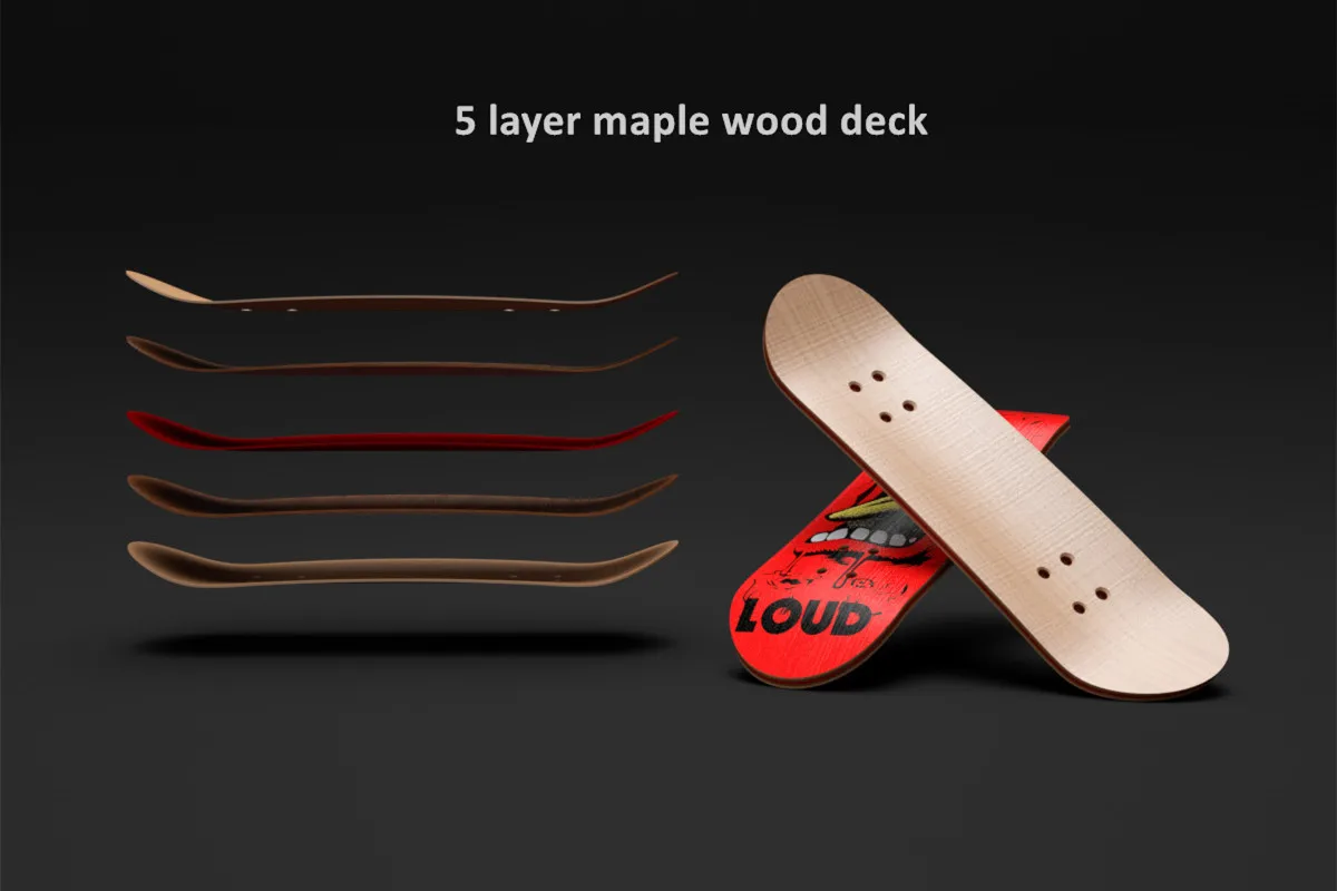 Complete 5 Ply Maple Mini Finger Skateboard Fingerboard Buy