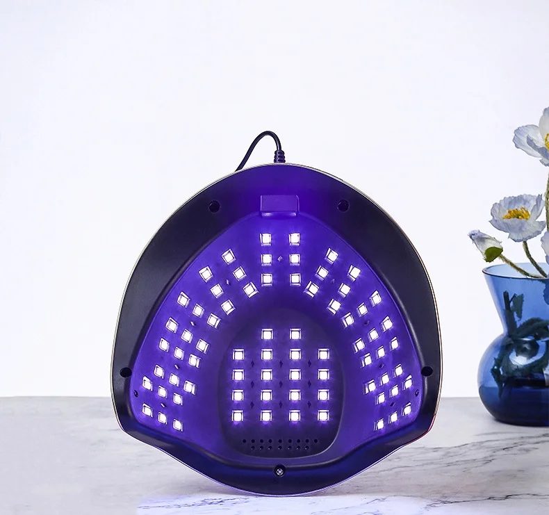 Portable SUN BM-12 UV LED Nail Lamp 300W with 72 LEDs & Timer