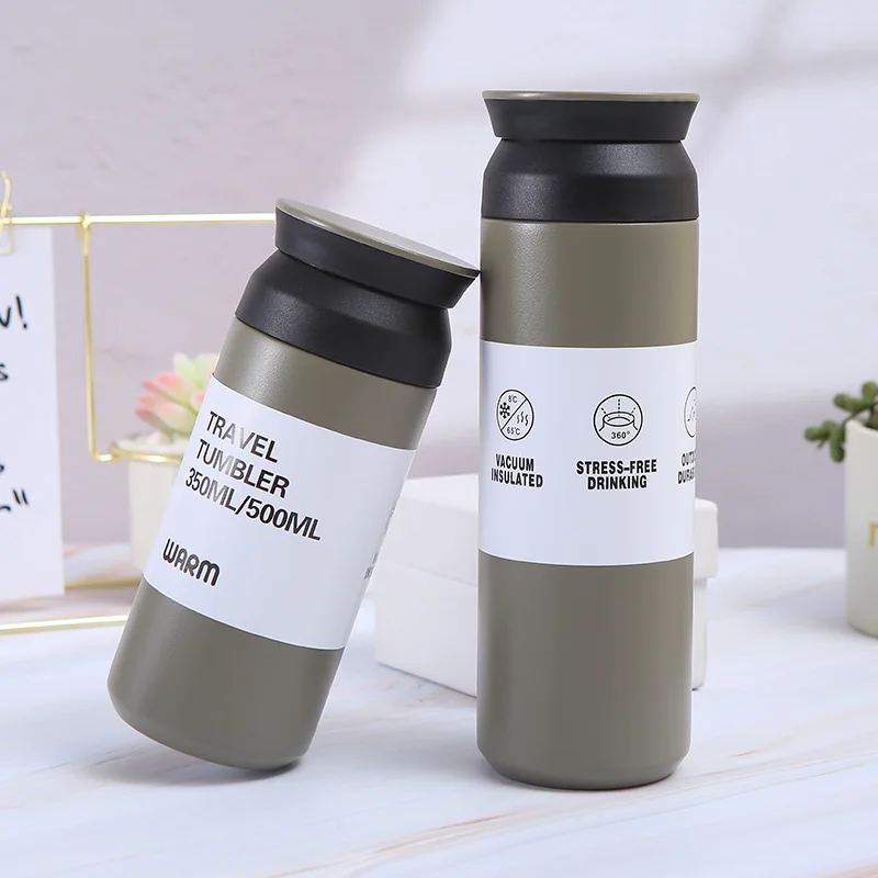 500ml Japanese Style Kinto Tumbler Double Wall Stainless Steel Water