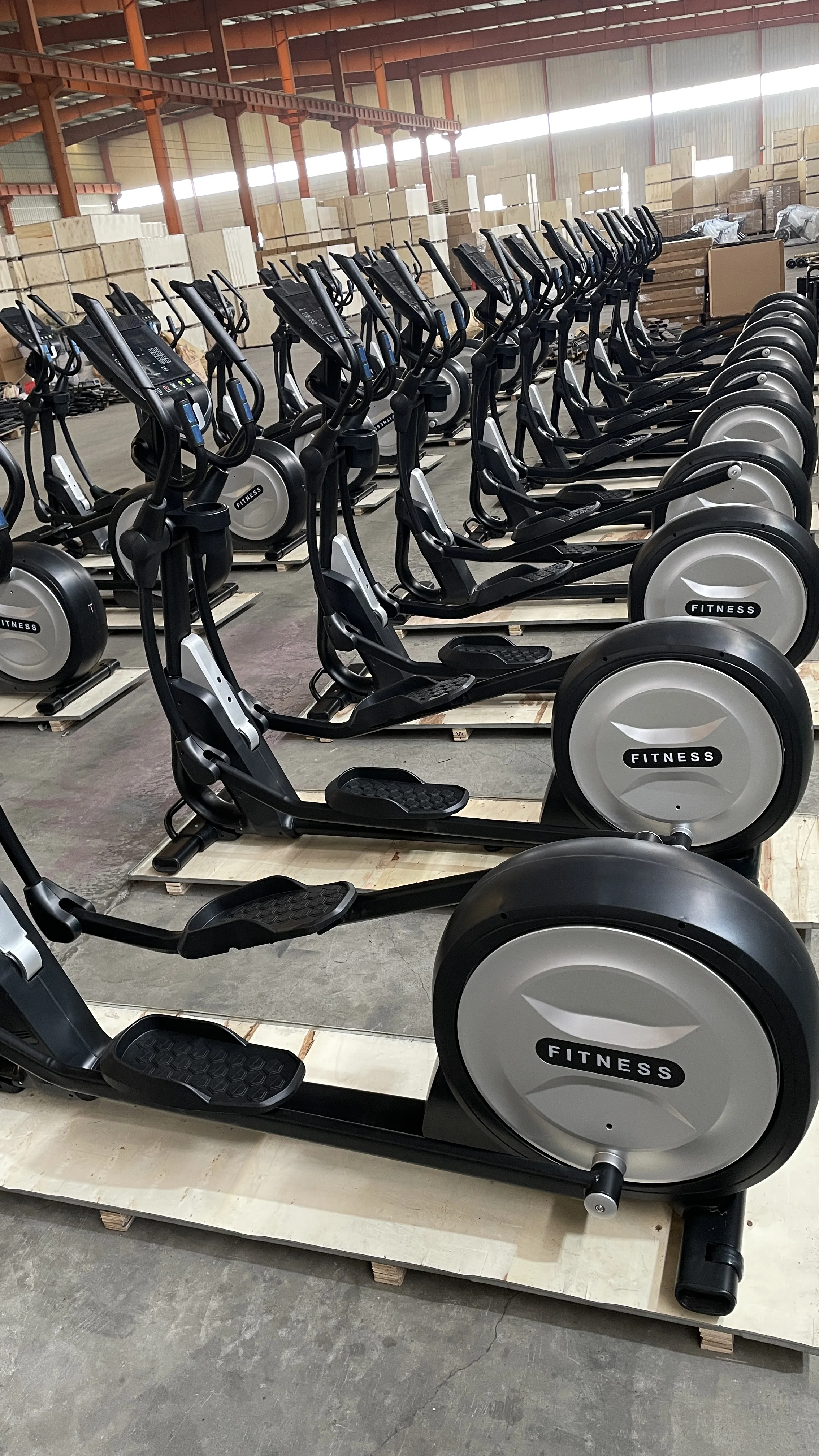 Leg Exercise Machine Front View