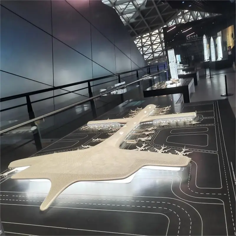 Model 1/100 Scale Plane Diorama 1 400 Scale Model Airport gse