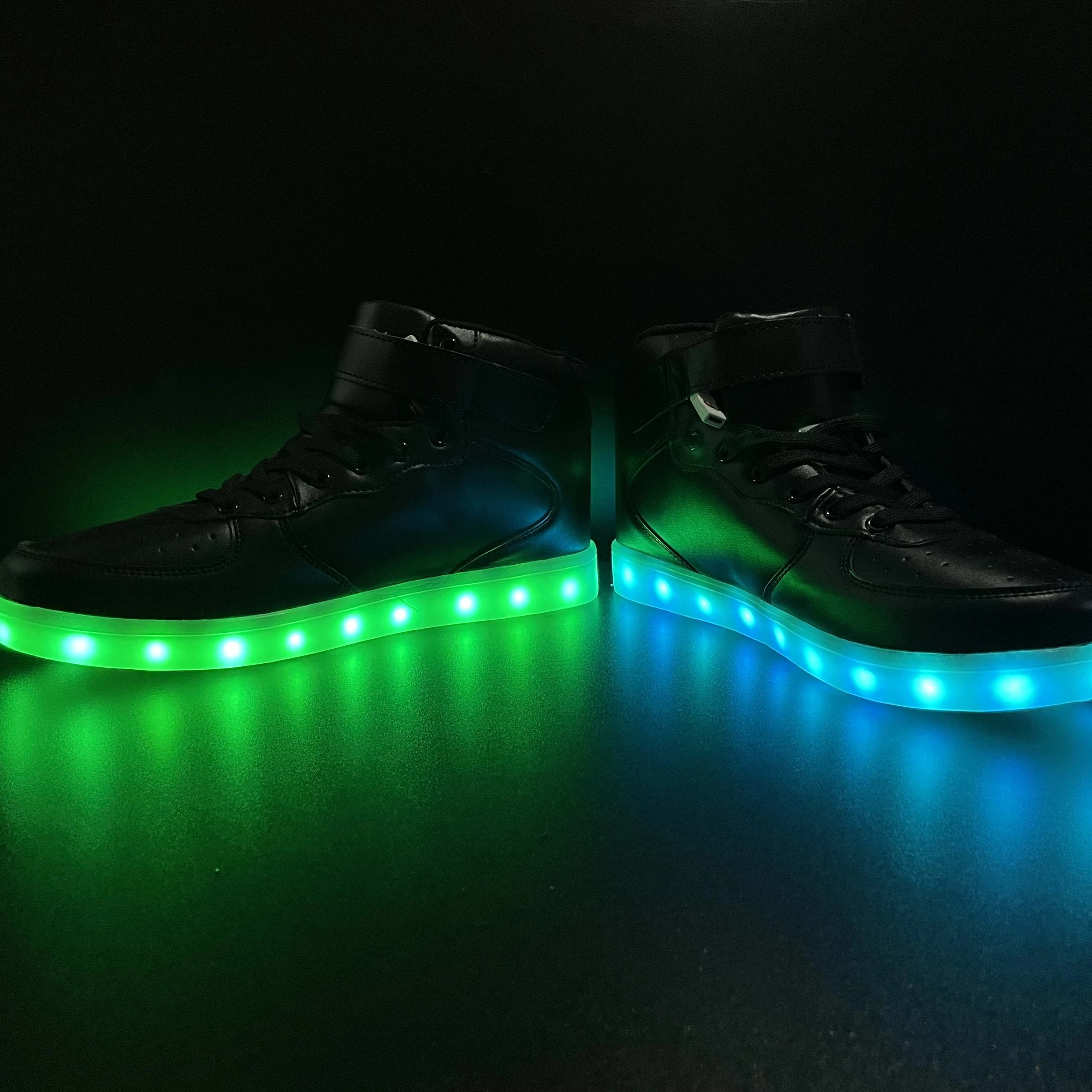 Wholesale Multi-Color Led Light Up USB Rechargeable Shoes Mobile Phone  Controlled Shoe Sneakers For Outside Running EDC From m.