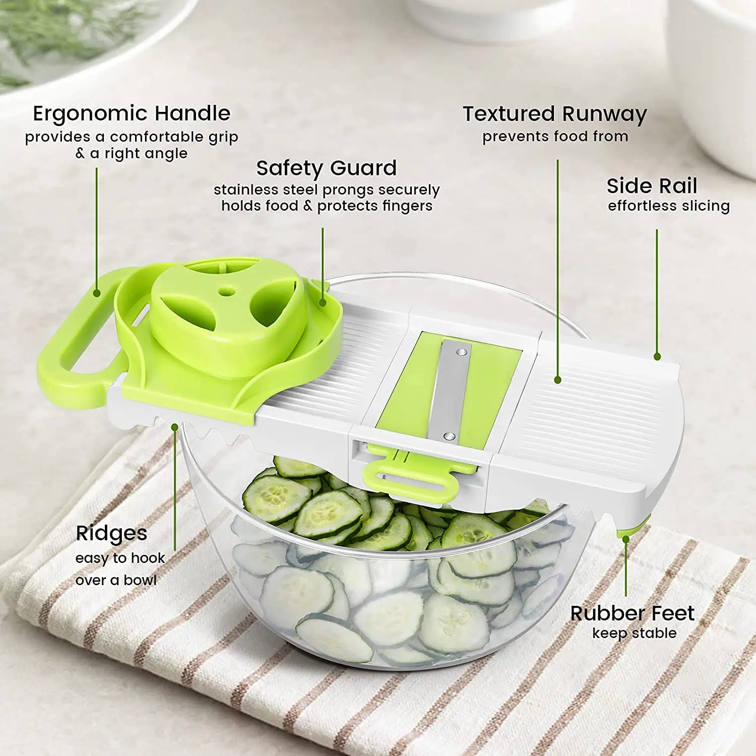 Dropship 6 In1 Stainless Steel Manual Vegetable Slicer Potato Cutter  Mandoline Kitchen to Sell Online at a Lower Price