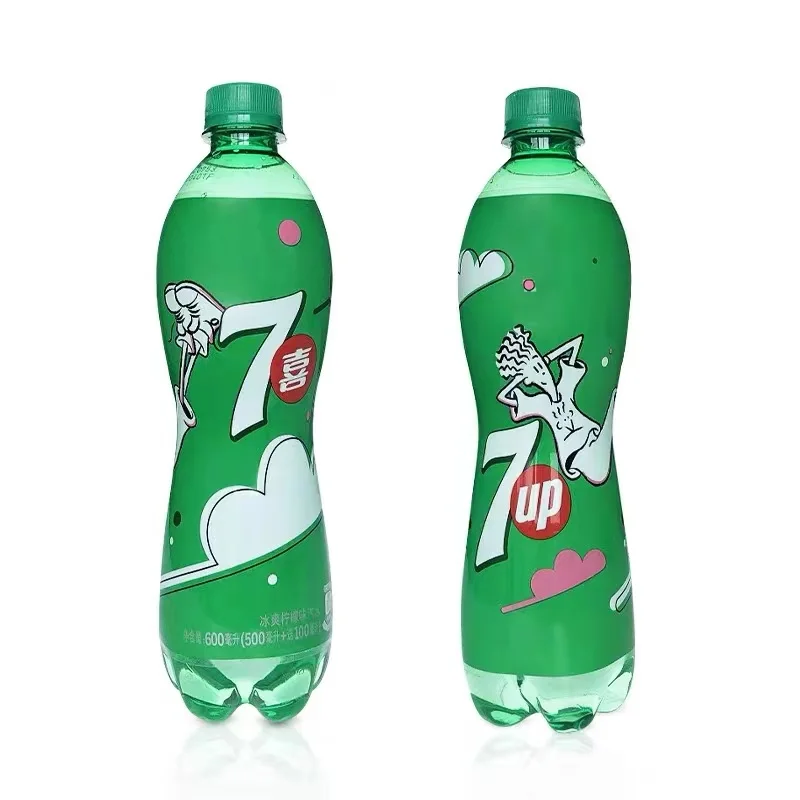 Exotic Drink 7up Soft Drink 600ml Grapefruit/lemon Flavor Soda Beverage