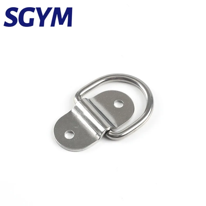 Крепежное D-образное кольцо из нержавеющей стали 304 для тяжелых условий эксплуатации грузовиков лодок прицепов домов на колесах пола