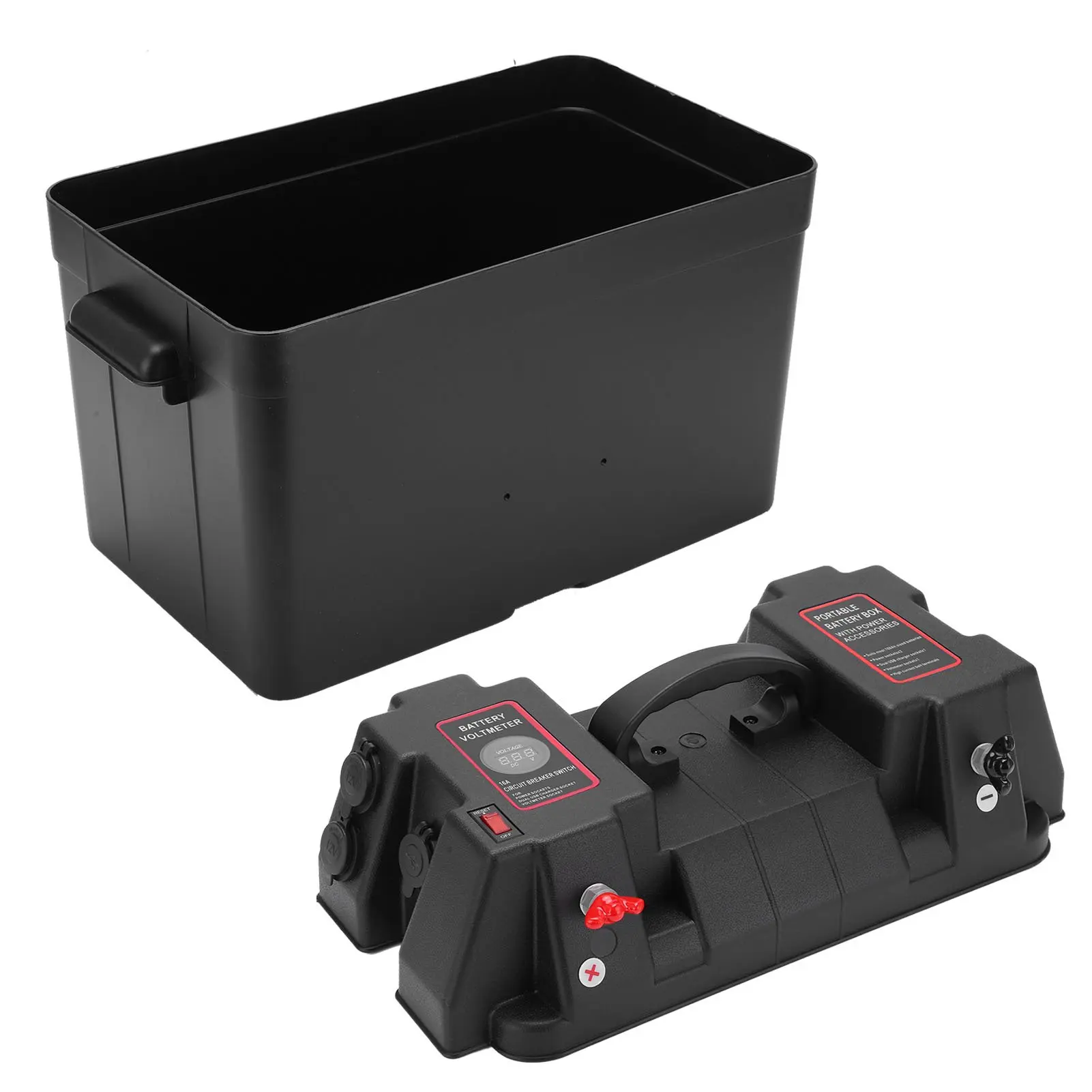 Waterproof 12v Motor Battery Box For Camping Battery Box Buy Fit