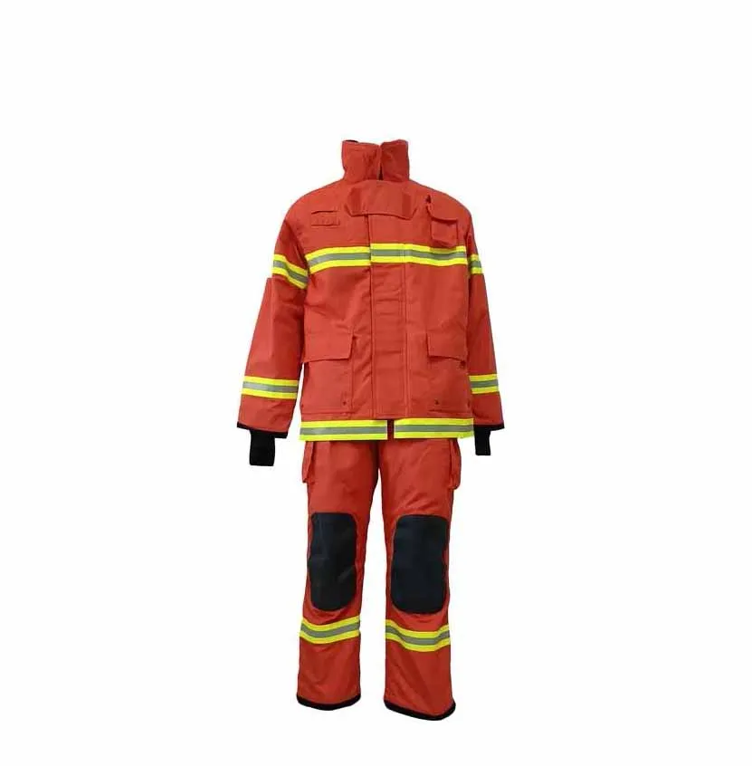 High Quality Ce Certificate Fireman Suit Four Layers Nomex Firefighter ...