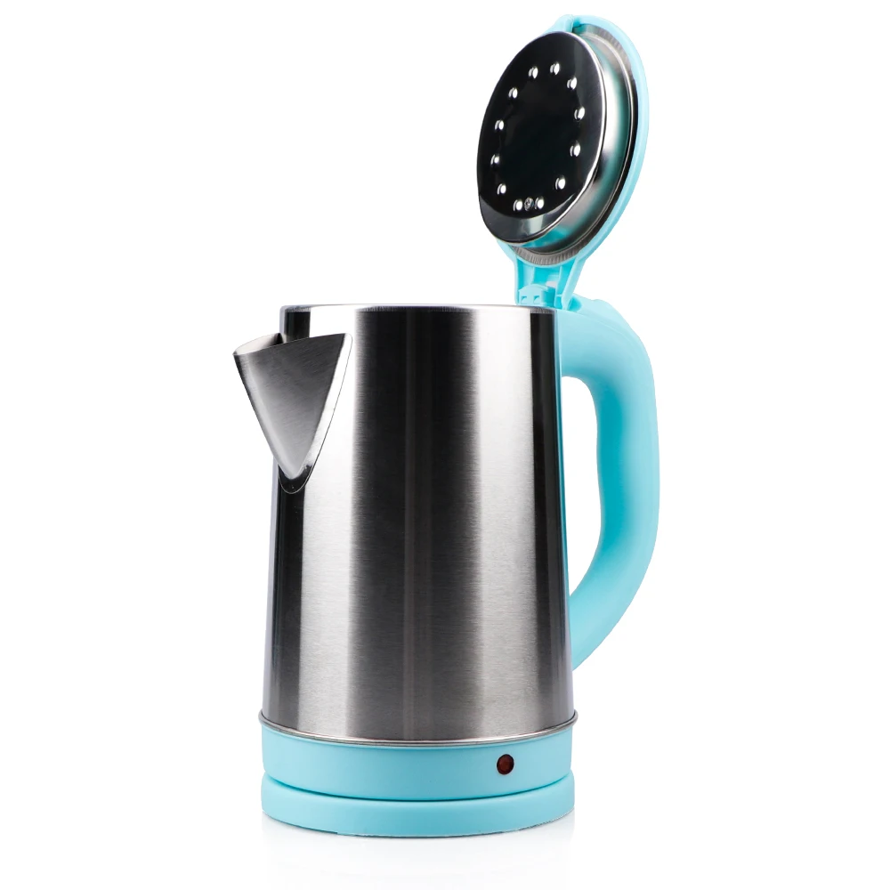 Stainless Steel Electric Kettle Cordless Water Boiler Tea Kettle Coffee  Heater with Auto Shut-Off and Boil-Dry Protection