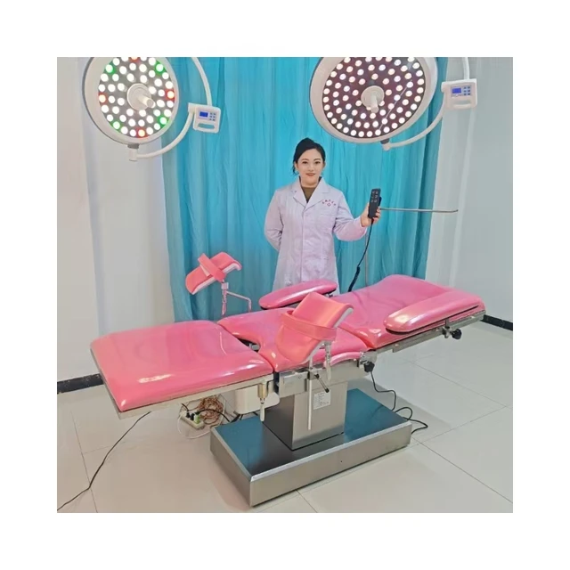 New Product Release Electrically Powered Hospital Medical Adjustable Gynecological Chair Operating Bed