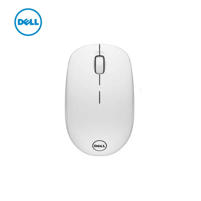 Dell WM126 Wireless Computer Mouse USB Optical Stock 3 Keys Wired Mouse Normal Around 10M 115x65x35mm