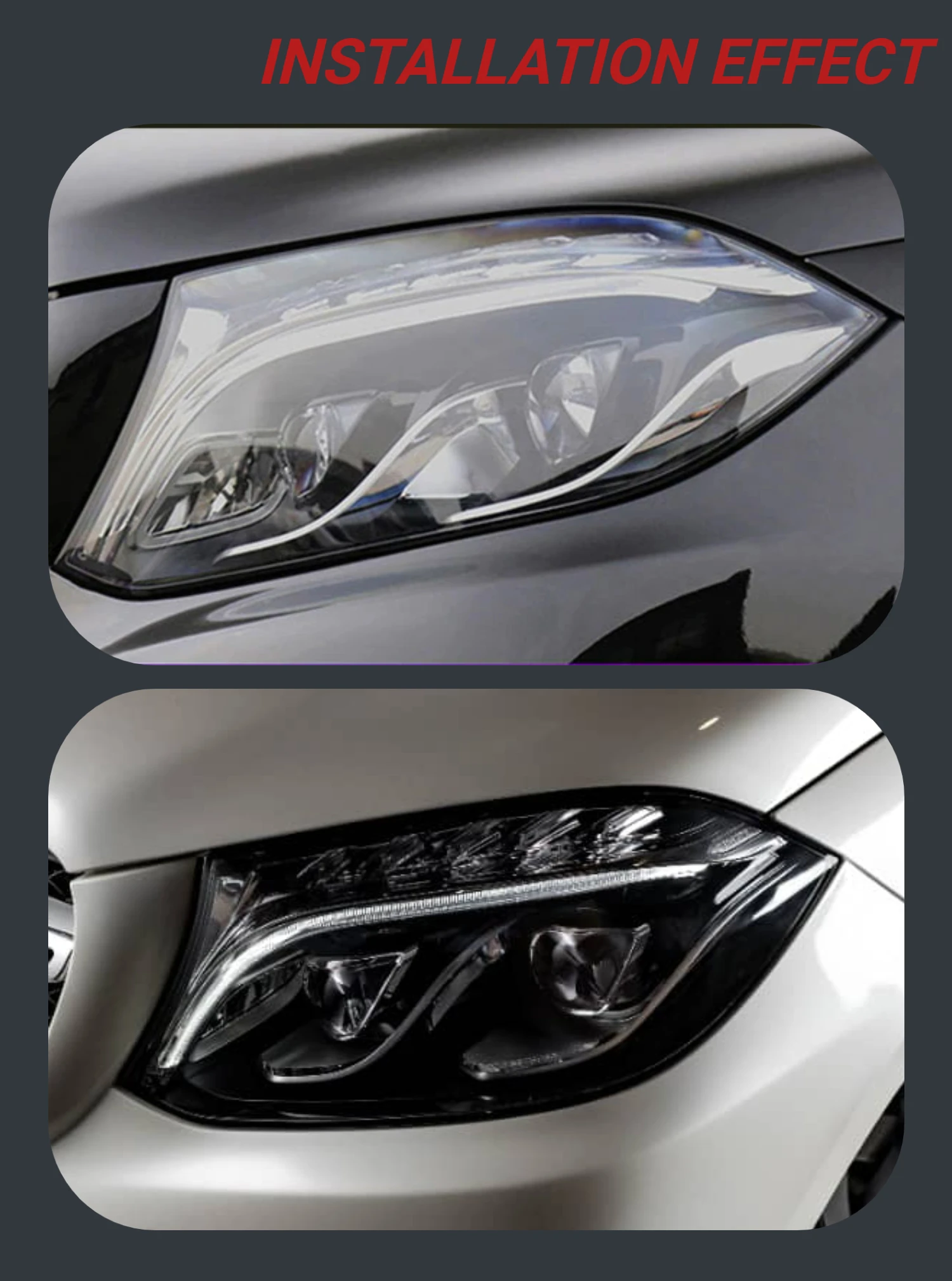 Auto Lighting Systems Led Headlights For Mercedesbenz Gls X166 2016