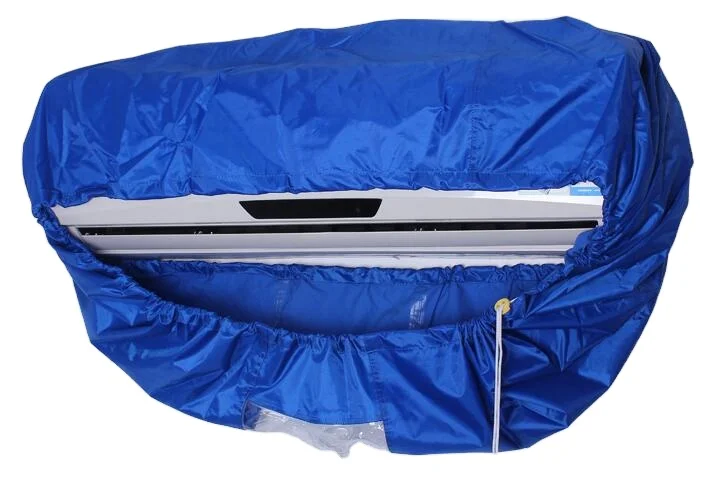 Most Popular Wholesale Air Conditioner Cleaning Bag With Support Boards and Waterproof Curtain Universal AC Cleaning Parts