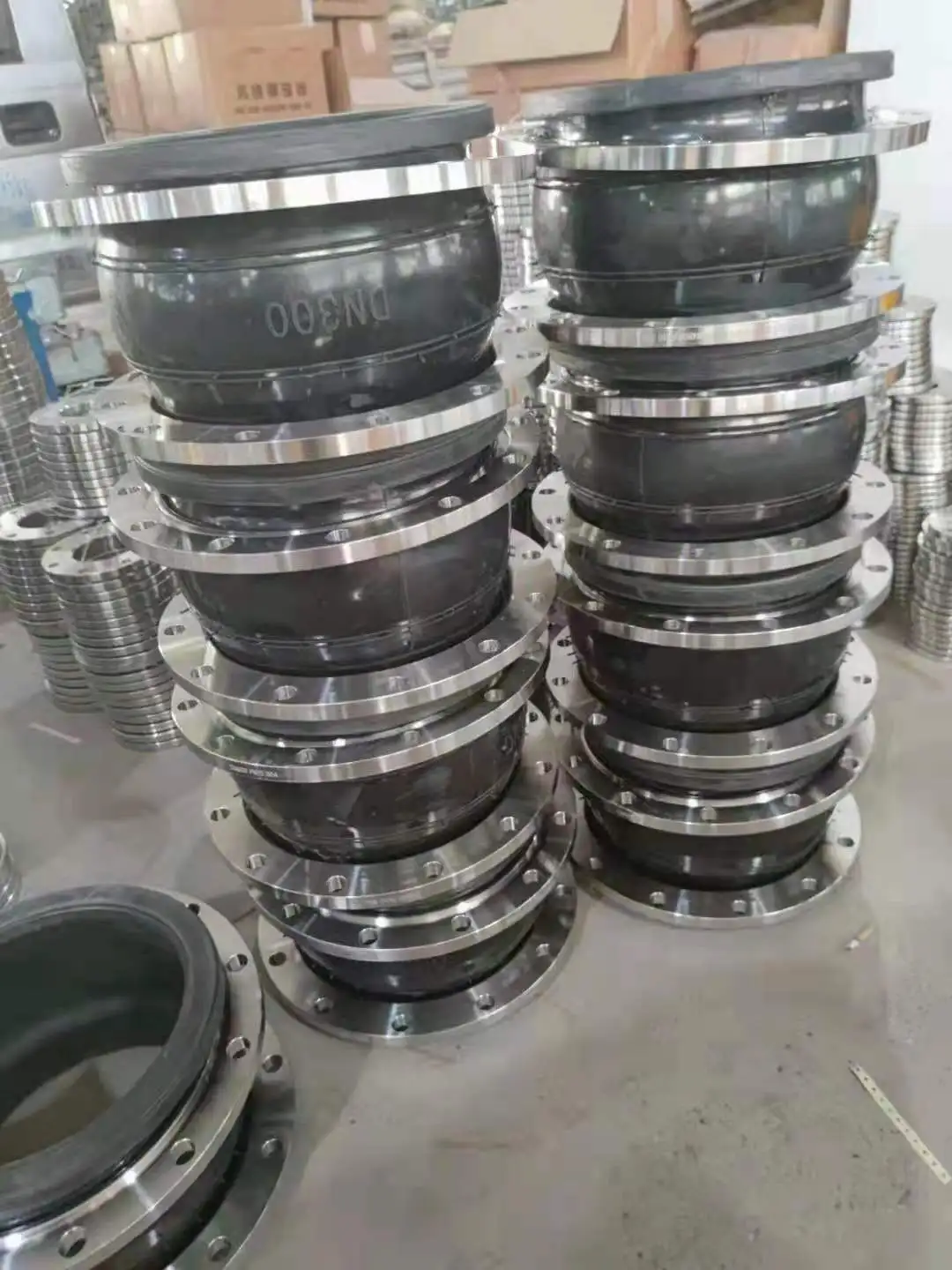 Dn125 Flexible Rubber Coupling Expansion Soft Joint Pn16 Flexible