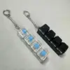 Four keys-all black pc transparent