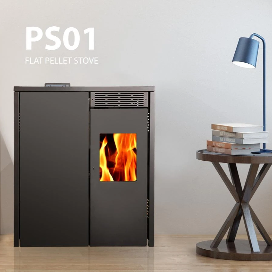 Indoor Freestanding Wood Fireplace Pellet Stove Room Heater Fire