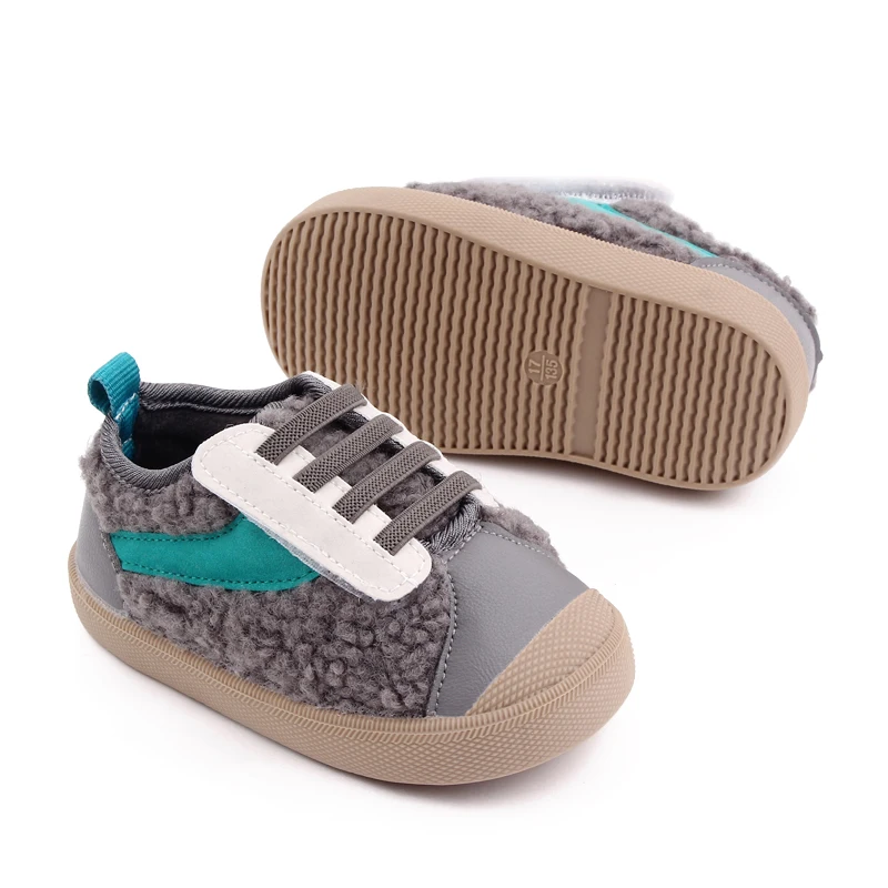 High Quality Winter Toddler Baby Kids Shoes Hook&loop Design 2022 details