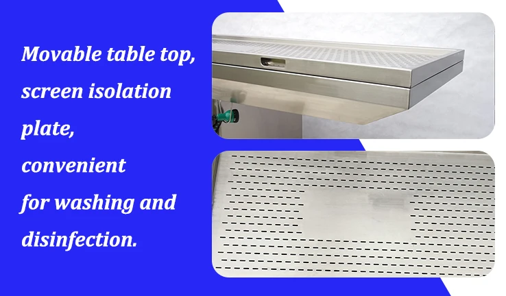 mortuary dissecting table