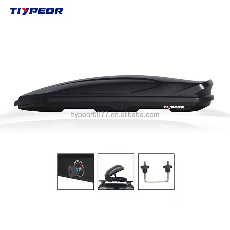 product roof rack luggage bag storage roof box 390l camping travel car cargo carrier universal customization truck cargo luggage box570-6