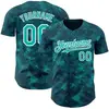 Midnight Green  Aqua  White