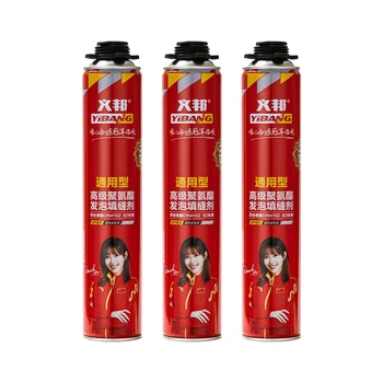 Low Price 750ml Expanded Polyurethane Foam Adhesive Foam to Foam Re-Bond with Polyurethane for Construction and Woodworking