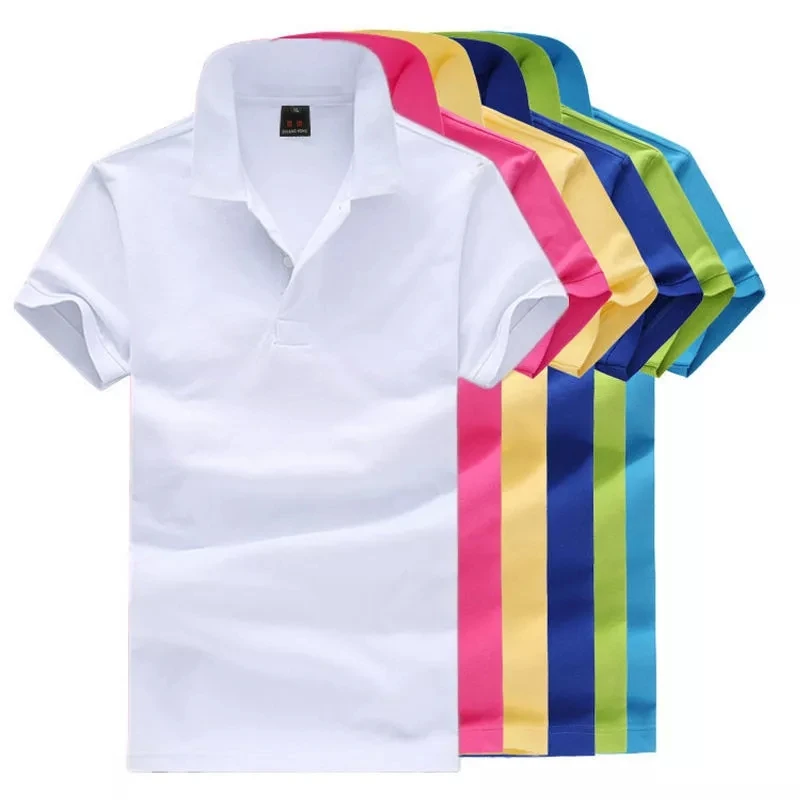 Guangzhou Factory New Design Custom Your Own Logo MensCotton Polyester Polo Shirt