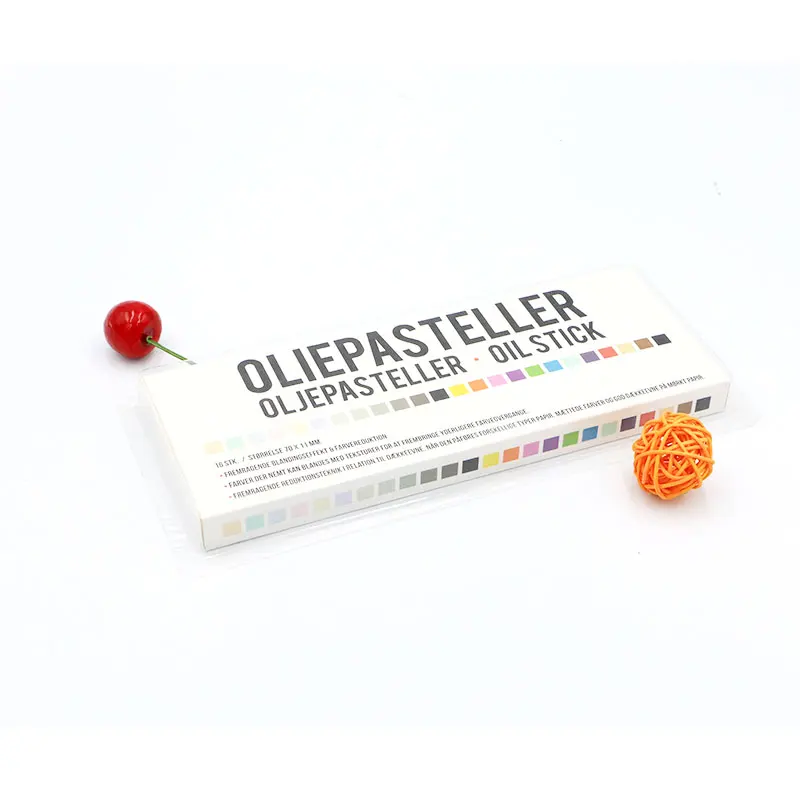 Bview арт 16 разных цветов Круглый масляная пастель принадлежности рисунок граффити Набор цветных карандашей для рисования