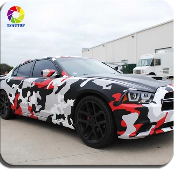 Camouflage Wraps  TSAUTOP VINYL CAR WRAP